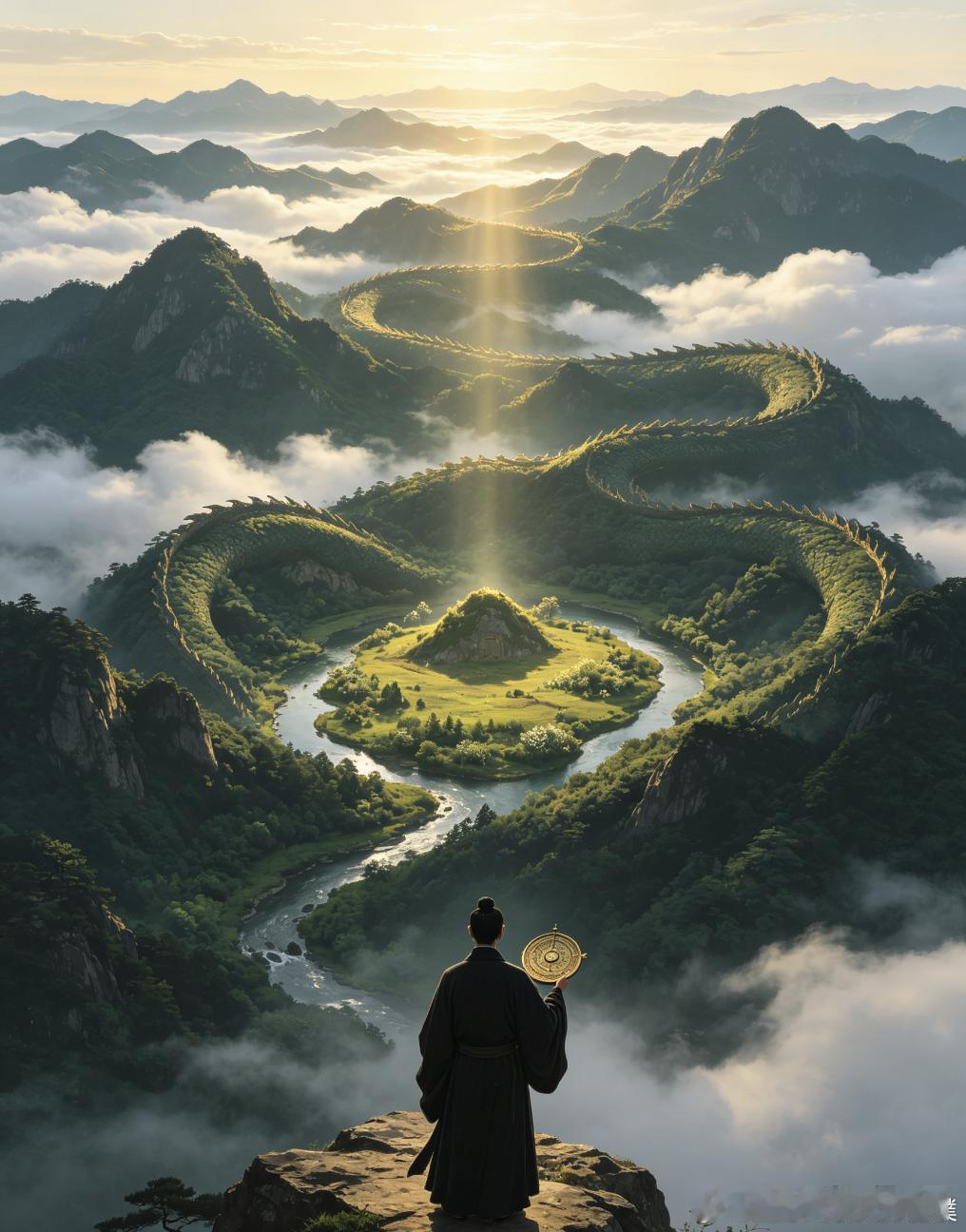 失传已久的民间寻龙点穴口诀，终于找回了！牢记16句口诀，自己也能寻到风水宝地￼⭐