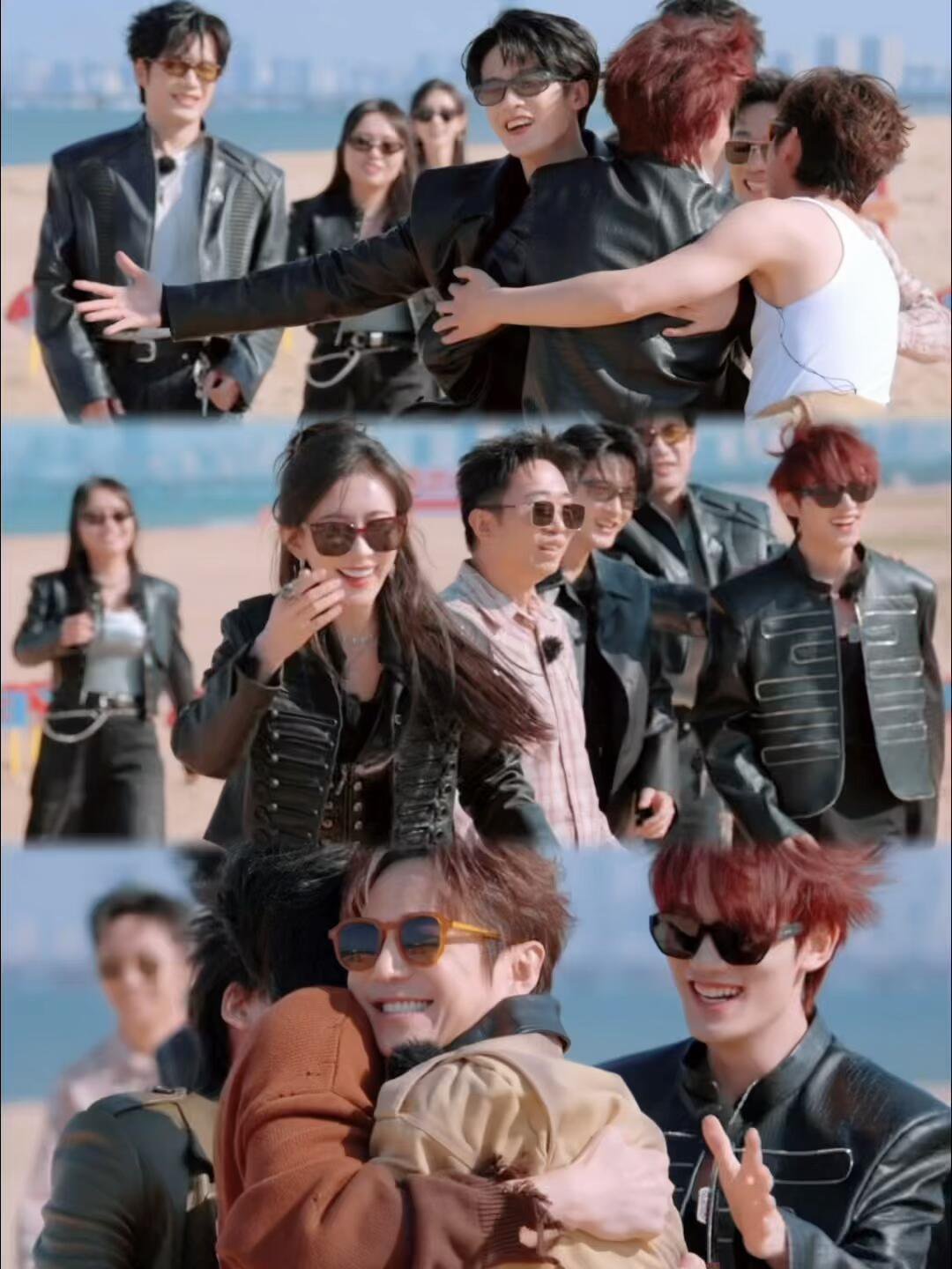 你好星期六 Hi6群像完美诠释了聚是一团火散是满天星设计跑过来拥抱这个环节的人绝