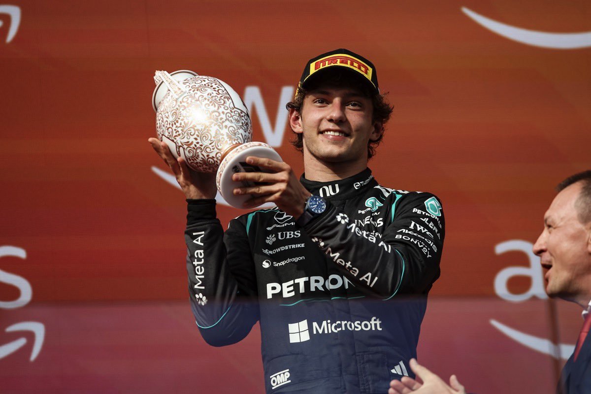 F1 基米·安东内利证实他将在蒙扎开启全新动力单元，并接受引擎超额的罚退处罚安东