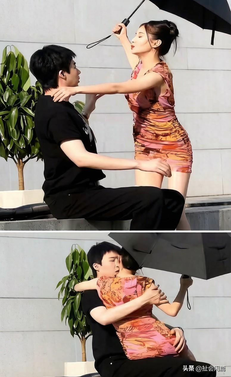 王子文矮是真的矮，身材比例倒也真的是好。

否则的话，像她这么矮的个子，再穿这样