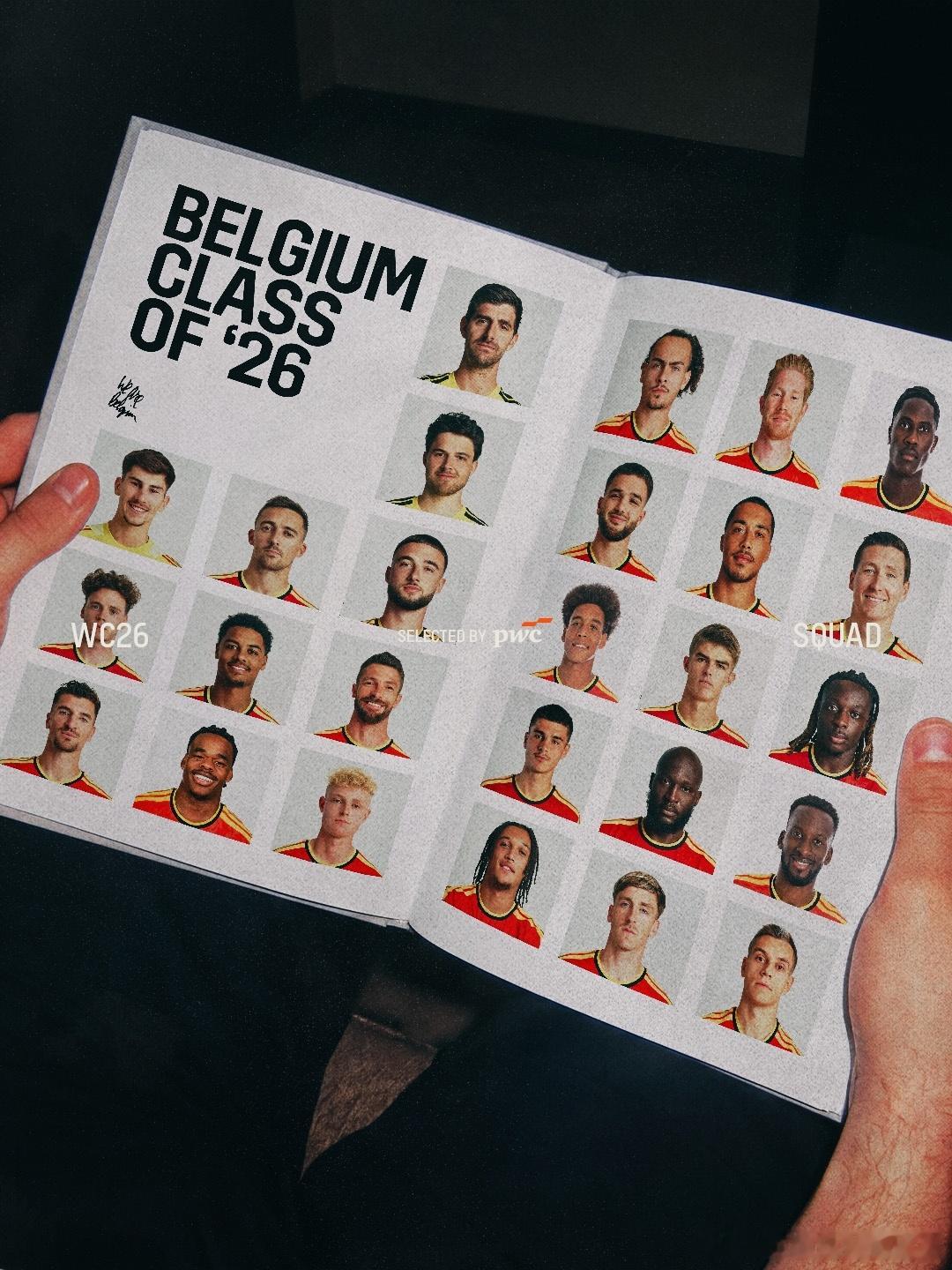 🇧🇪比利时公布世界杯26人名单⬇️▪️门将库尔图瓦（皇马）拉门斯（曼联）彭德
