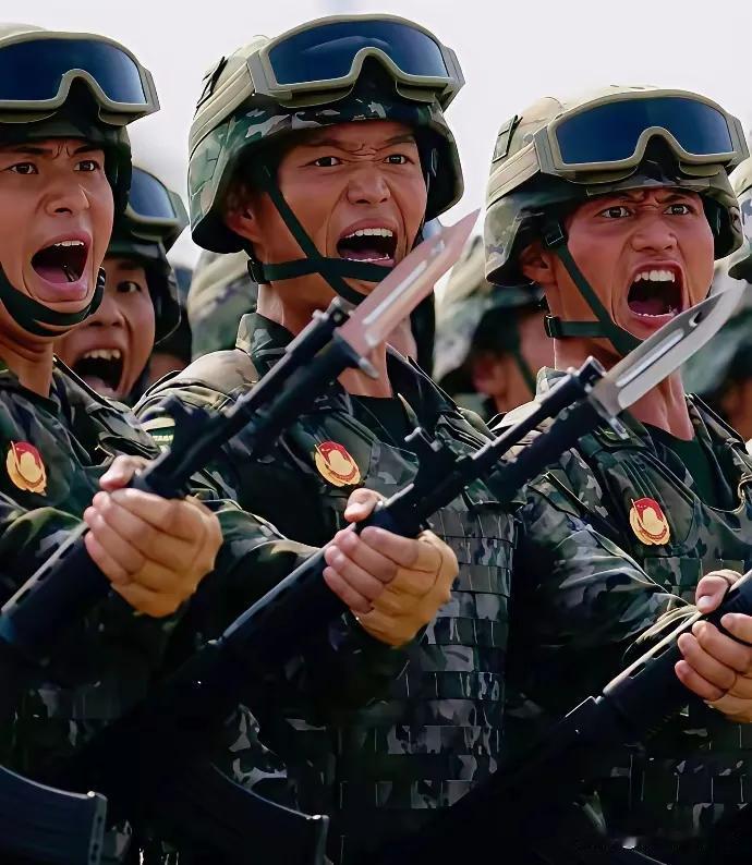这三位兵哥哥火了！威武，血性，威武，刚强，坚毅，英勇，中国好男儿，保家卫国，不容