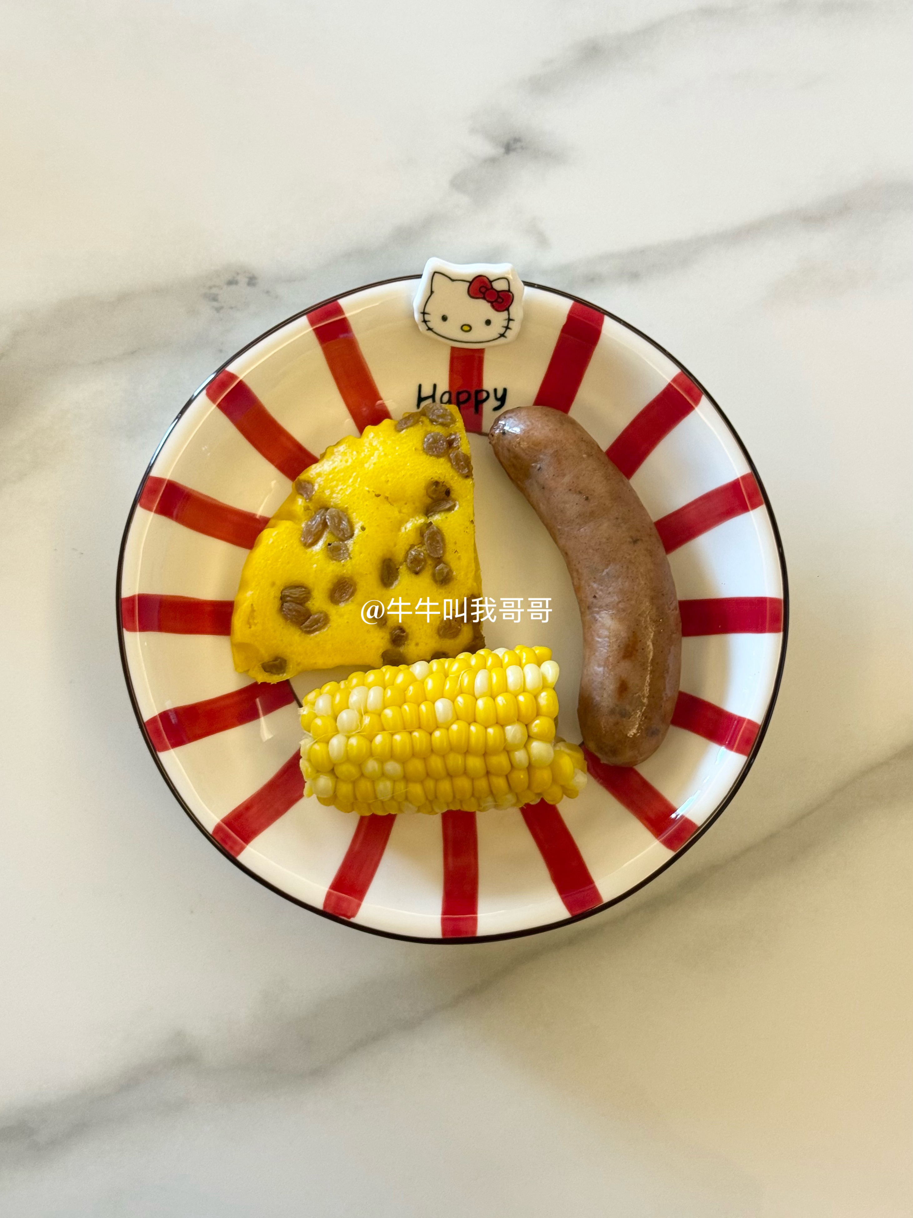 早[馋嘴]都是我爱吃的滴！山姆的鸡肉肠真太好吃了！ ​​​