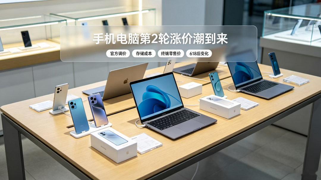 做数码测评这么久，第二轮涨价潮已经落地，联想、OPPO、vivo官宣7月再调价，