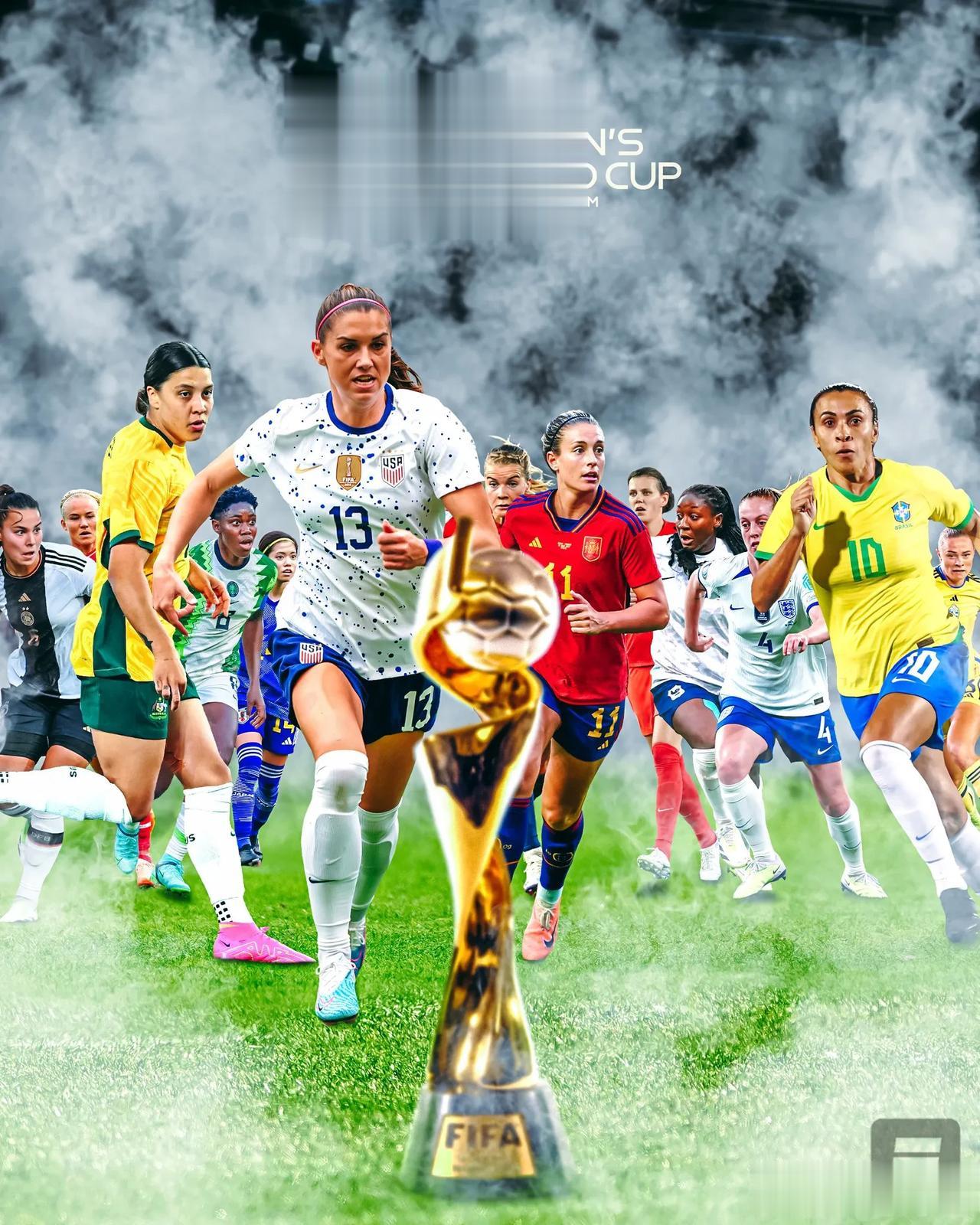 图评丨2023 年 FIFA 女足世界杯终于来了！一座奖杯，一个梦想！