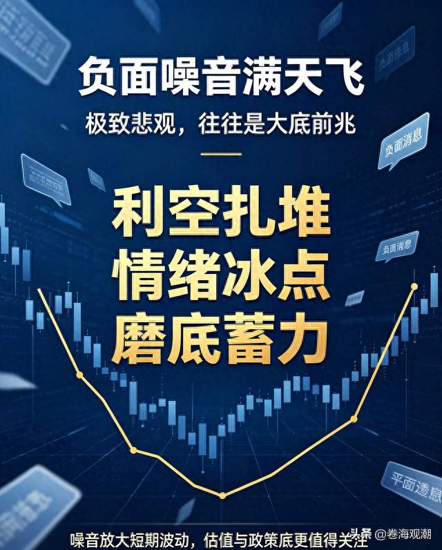券商负面噪音泛滥、持续深度磨底！坚守初心，终见光明！