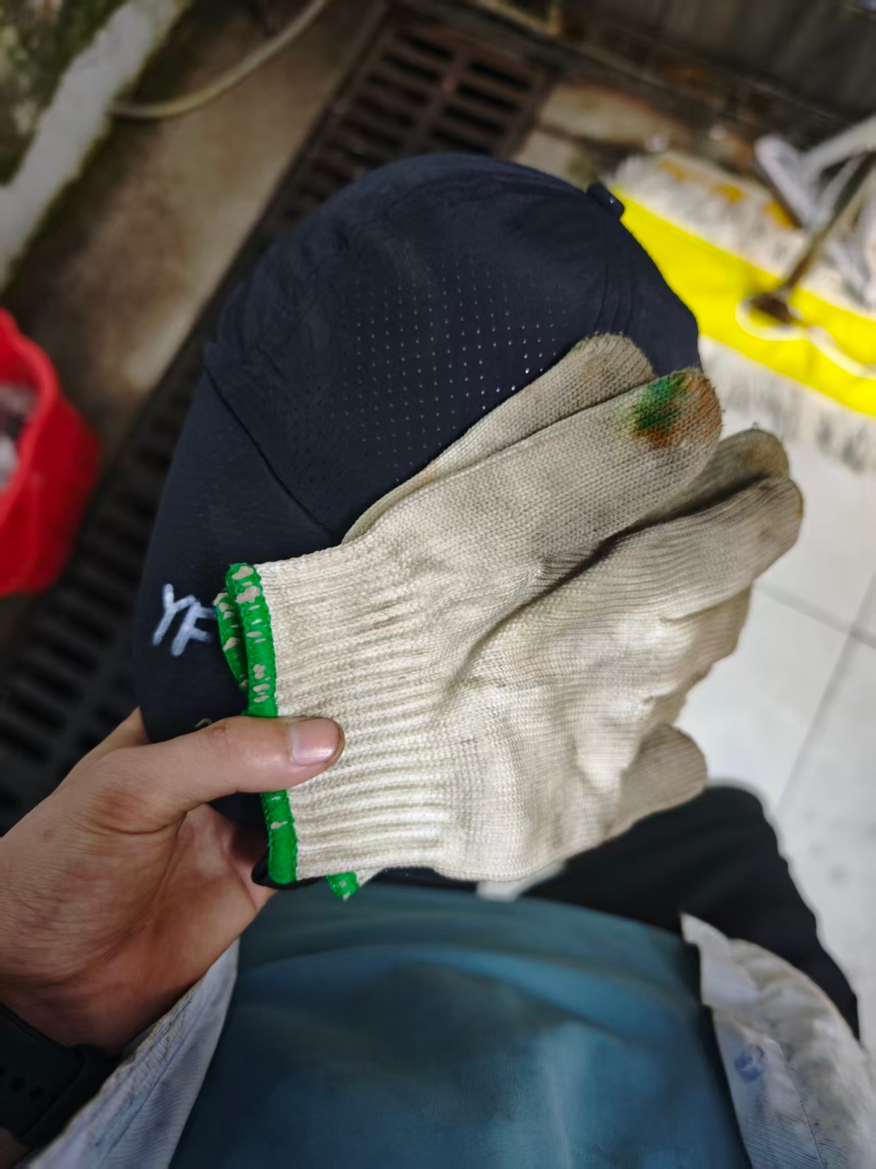 终于下班了
