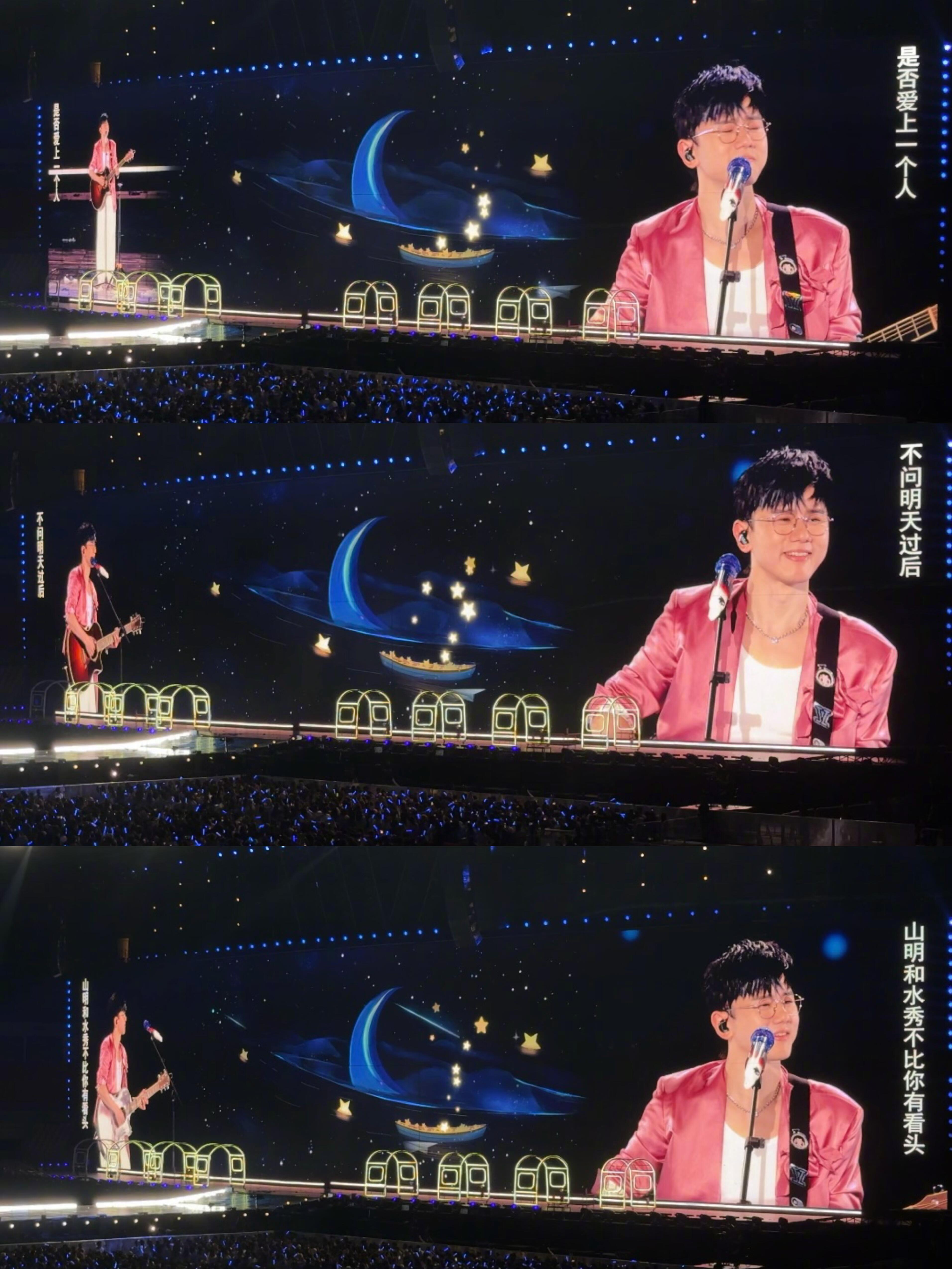 在张杰演唱会上看到强制爱了 罗伯特：万万没想到我也能体验一把偶像剧男主待遇（虽然