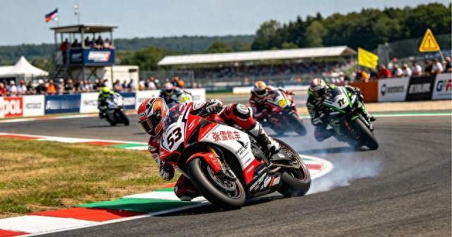 WSBK 法国站第一回合：张雪机车德比斯逆境追分，拿下季军！
