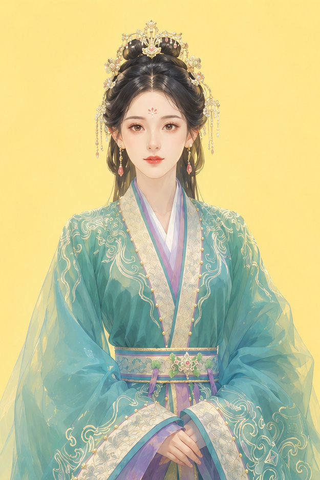 彭小苒 早啊，一点小礼物，苒近期的三个古装代表角色，朝无念、慕雨墨、凌苍苍，纯净