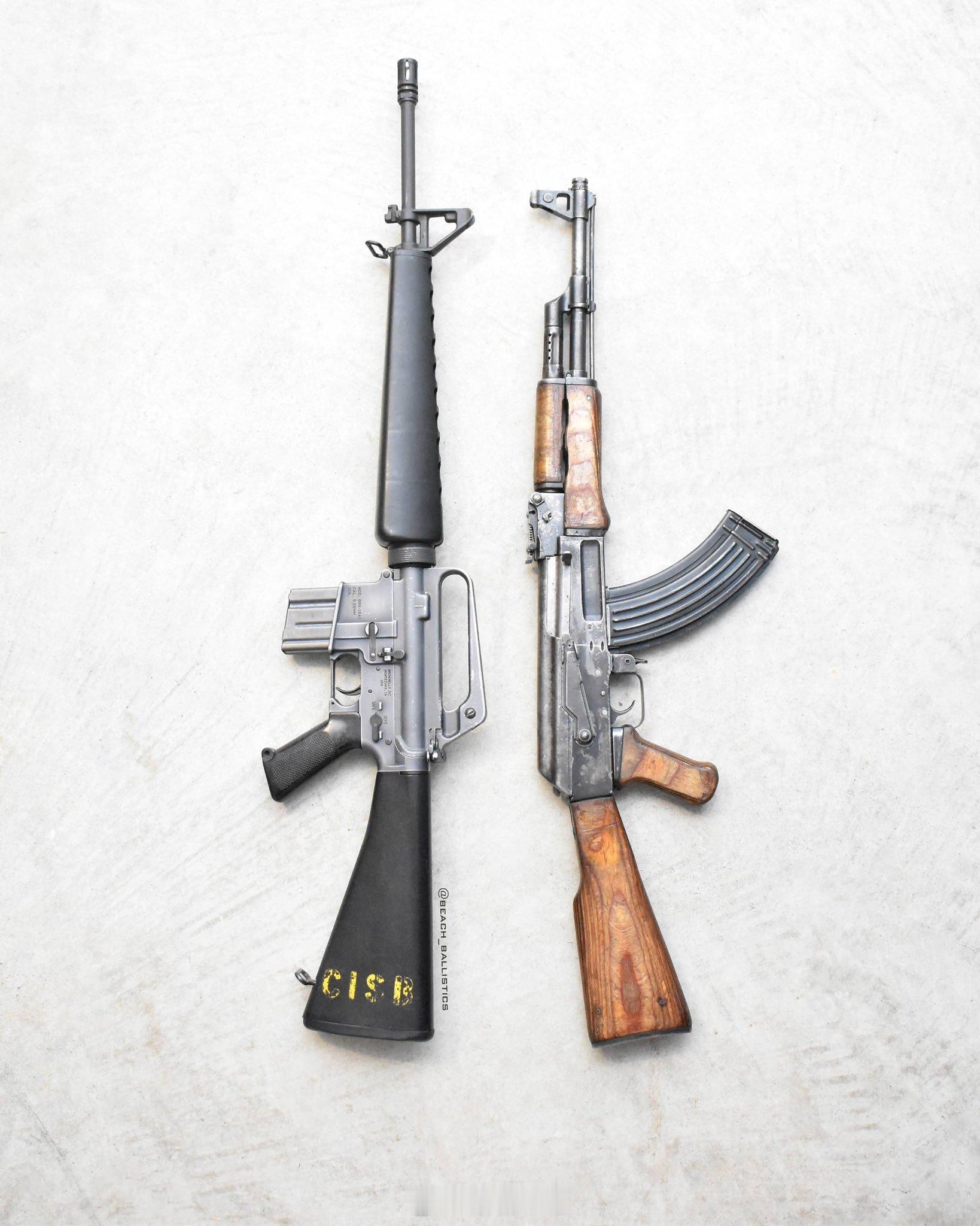 M16 VS AK 烽火问鼎计划轻武器