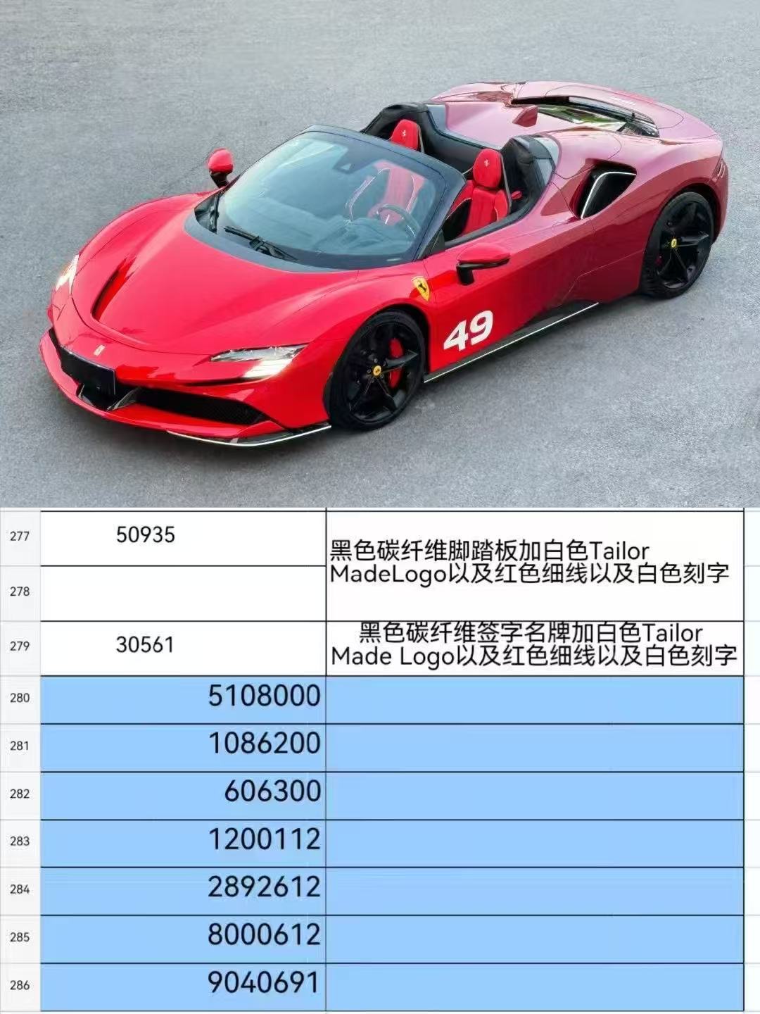 法拉利Talior Made项目在中国发扬光大的车型就是SF90 Spider、