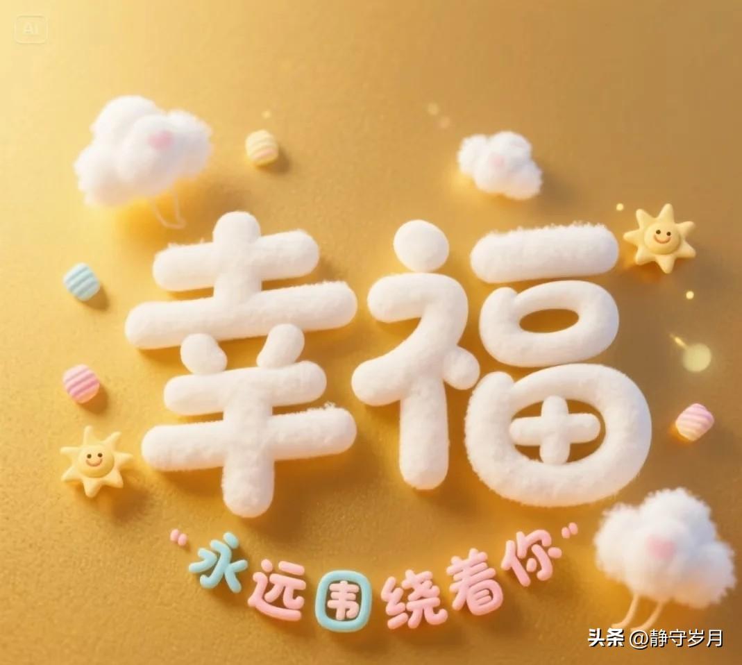 其实幸福很简单，就一句话：
有事做，有人爱，有所期待，身体没病，心里安稳。
 