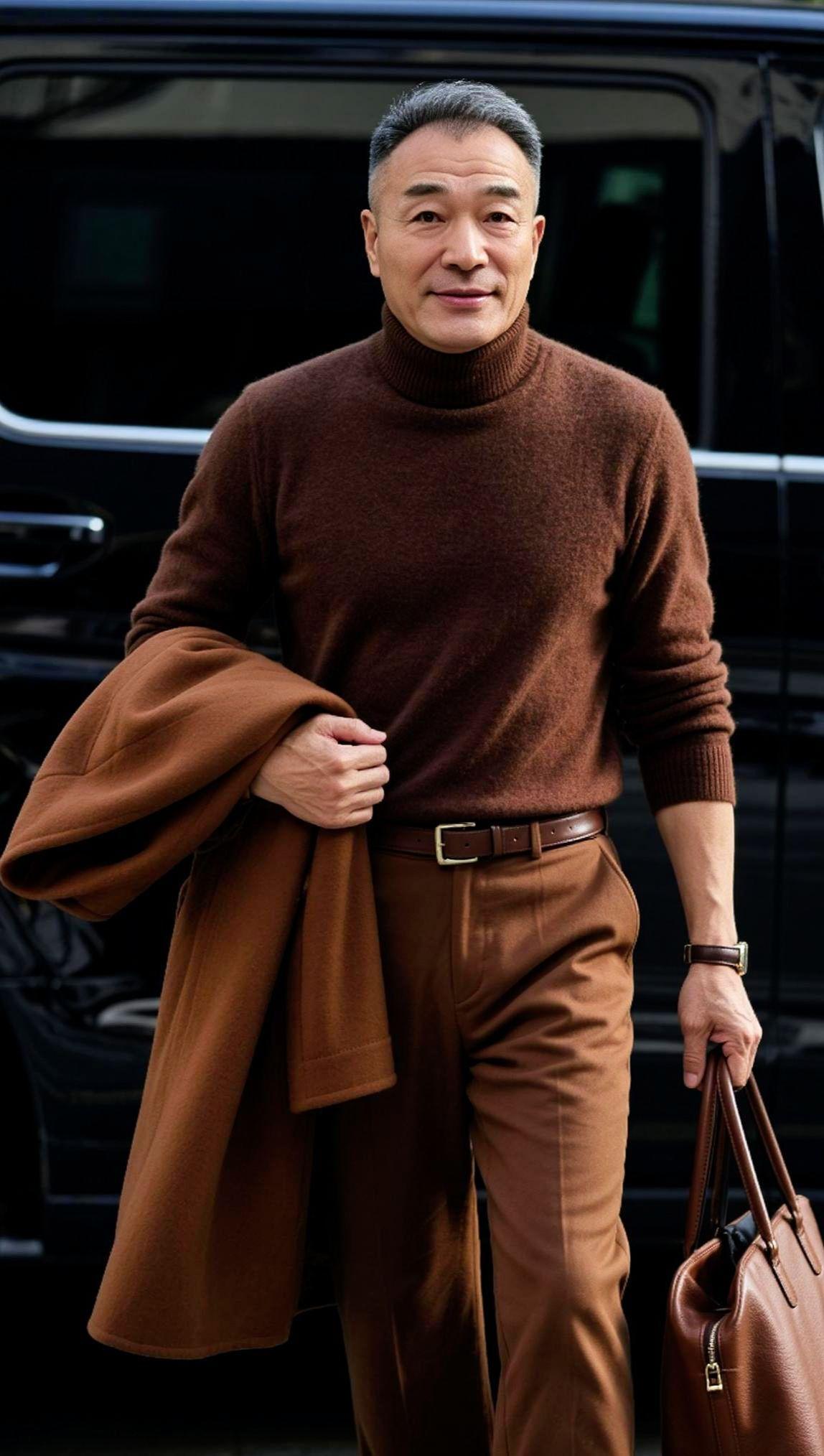 AI儒雅大叔写真 抖音ai创作