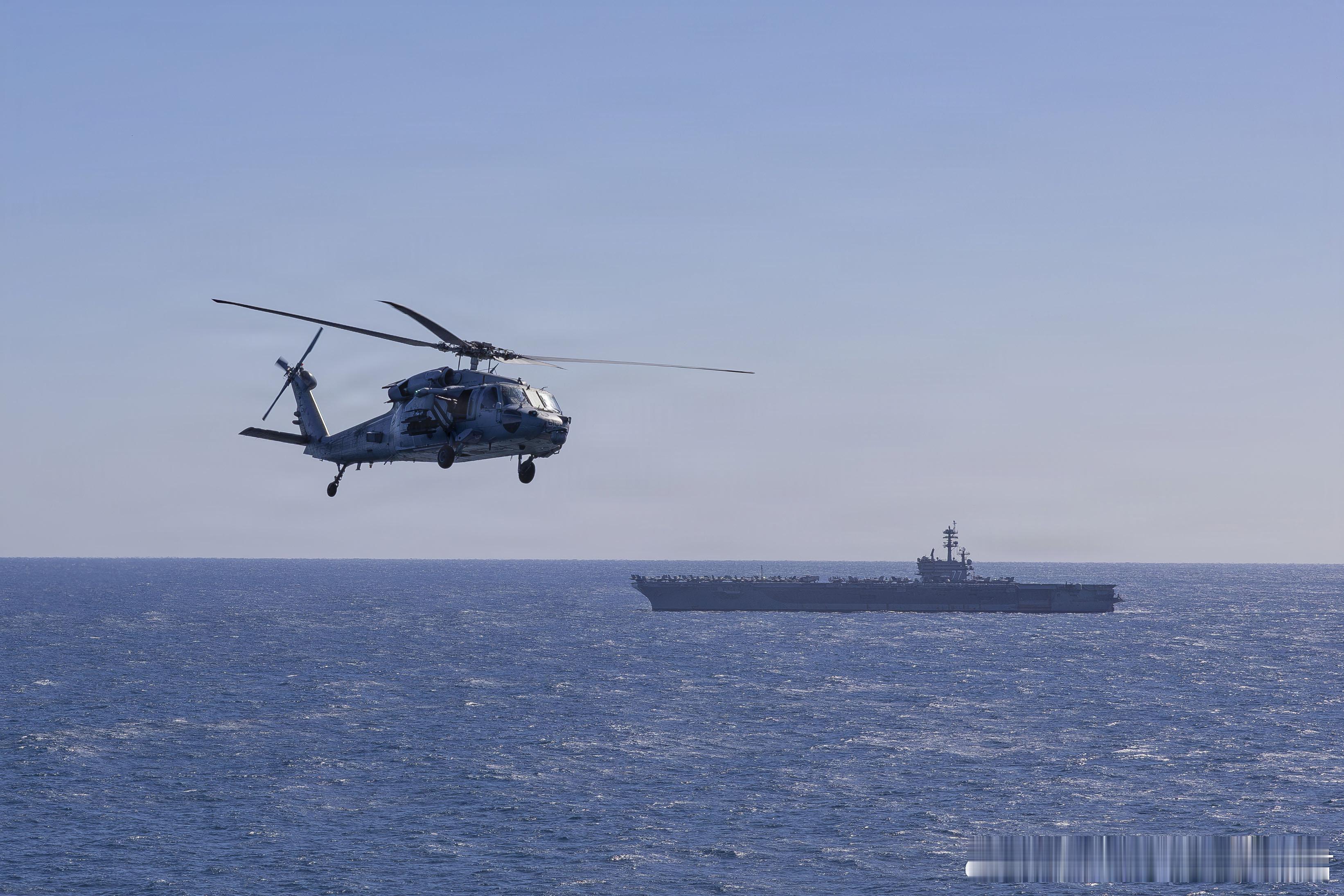 USS George H.W. Bush (CVN 77)在大西洋2 