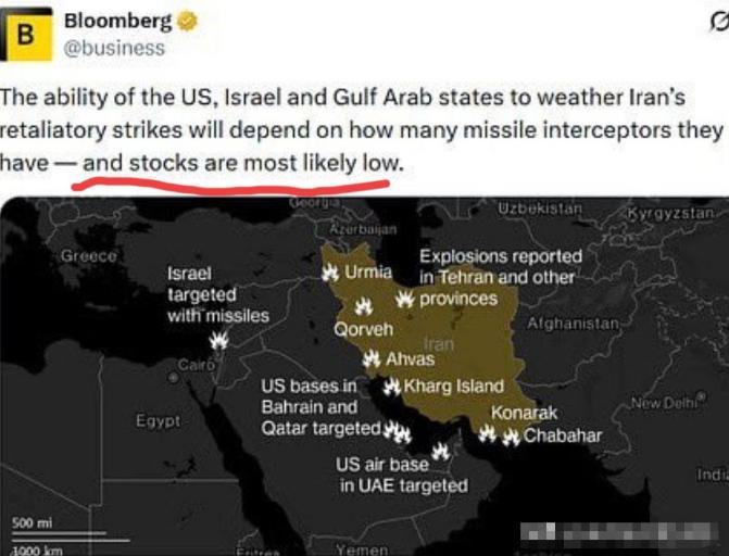 马林斯公开表态！如果伊朗依旧保持着如今的攻势，或将很快便看到美国和以色列乃至于周