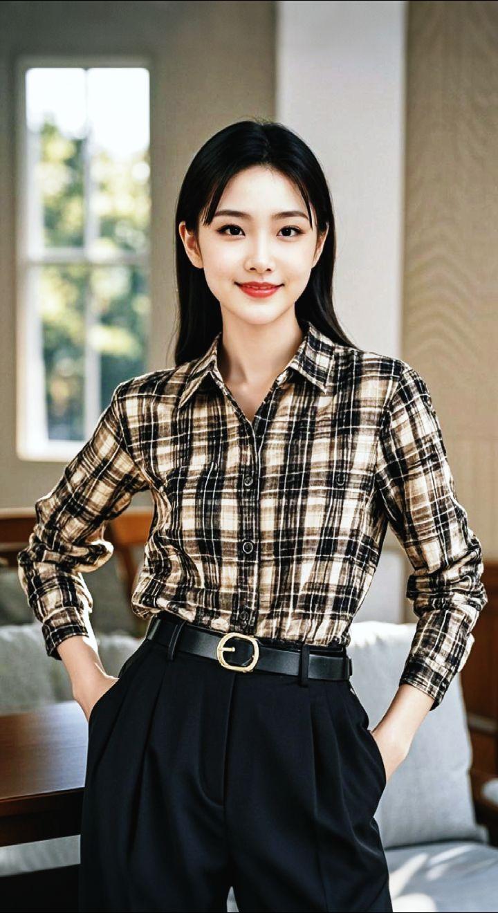 AI扩图 AI格子型男