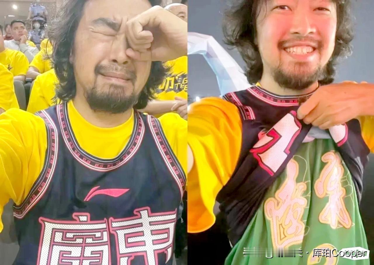 还是球迷大咖会整活，上半场支持广东，下半场一看，辽宁领先20分，立刻“叛变”投诚
