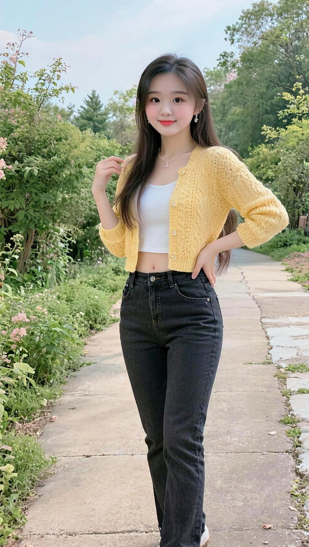 我的日常 小姐姐 微笑女孩