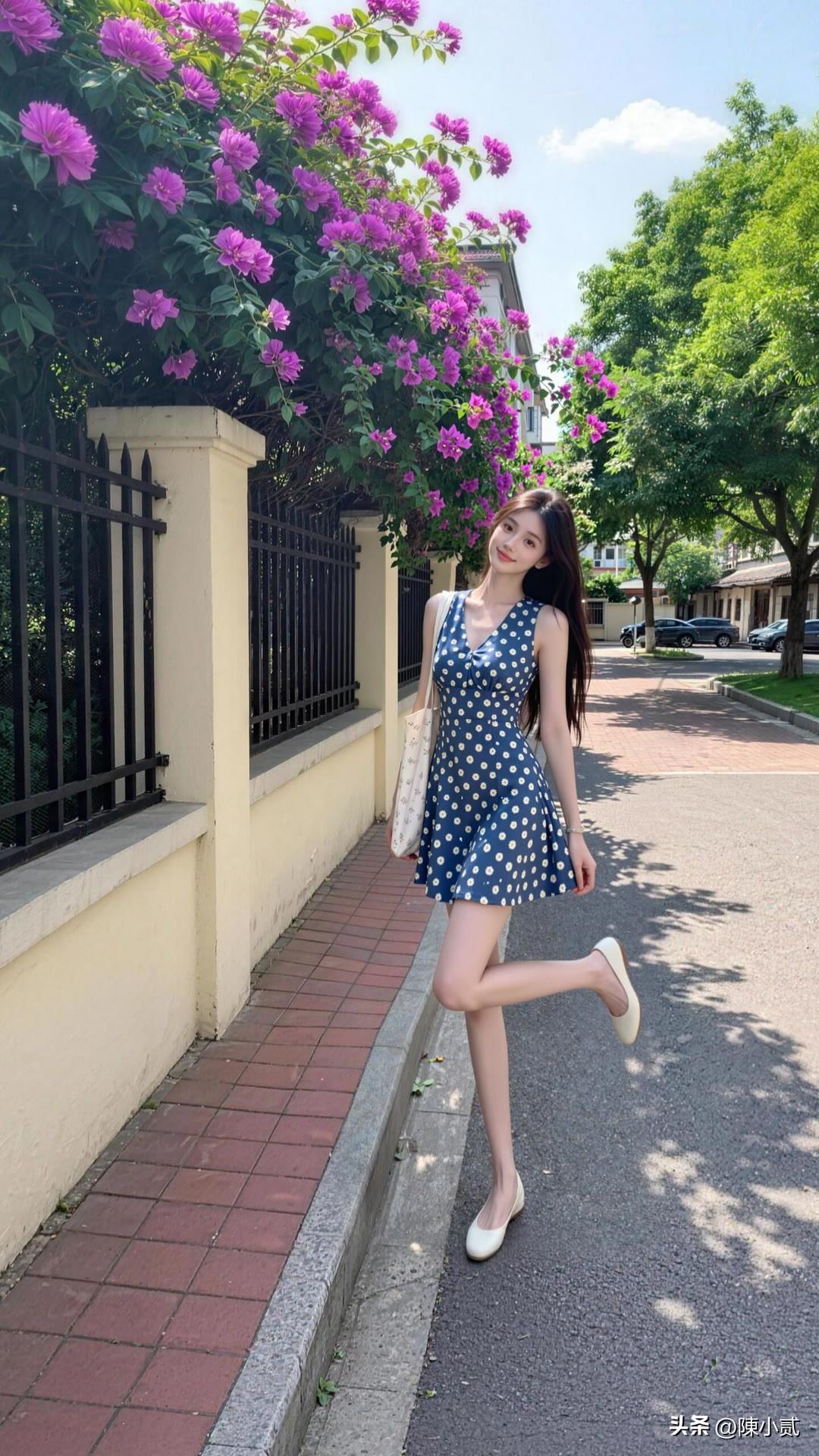 ，性感纯欲 ，夏季穿搭 ，跟着濛主转圈圈