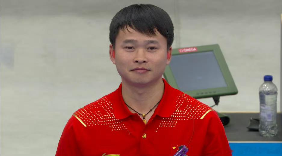 真是大心脏！恭喜谢瑜~#谢瑜男子10米气手枪金牌##中国第3金##中国队男子10