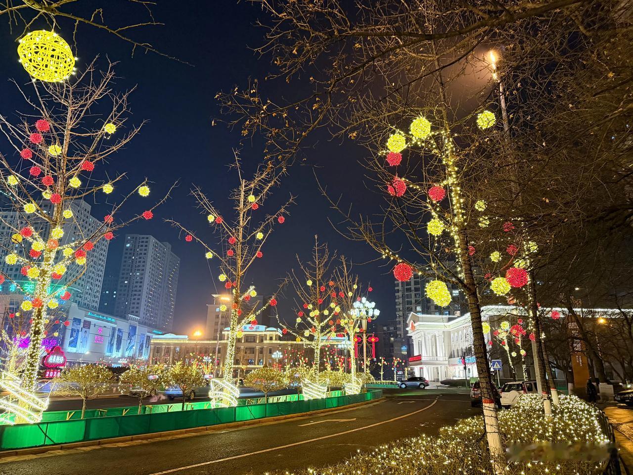 【美丽鞍山】流光溢彩钢都夜



28日晚，位于铁东区胜利路两侧的节日亮化灯组点