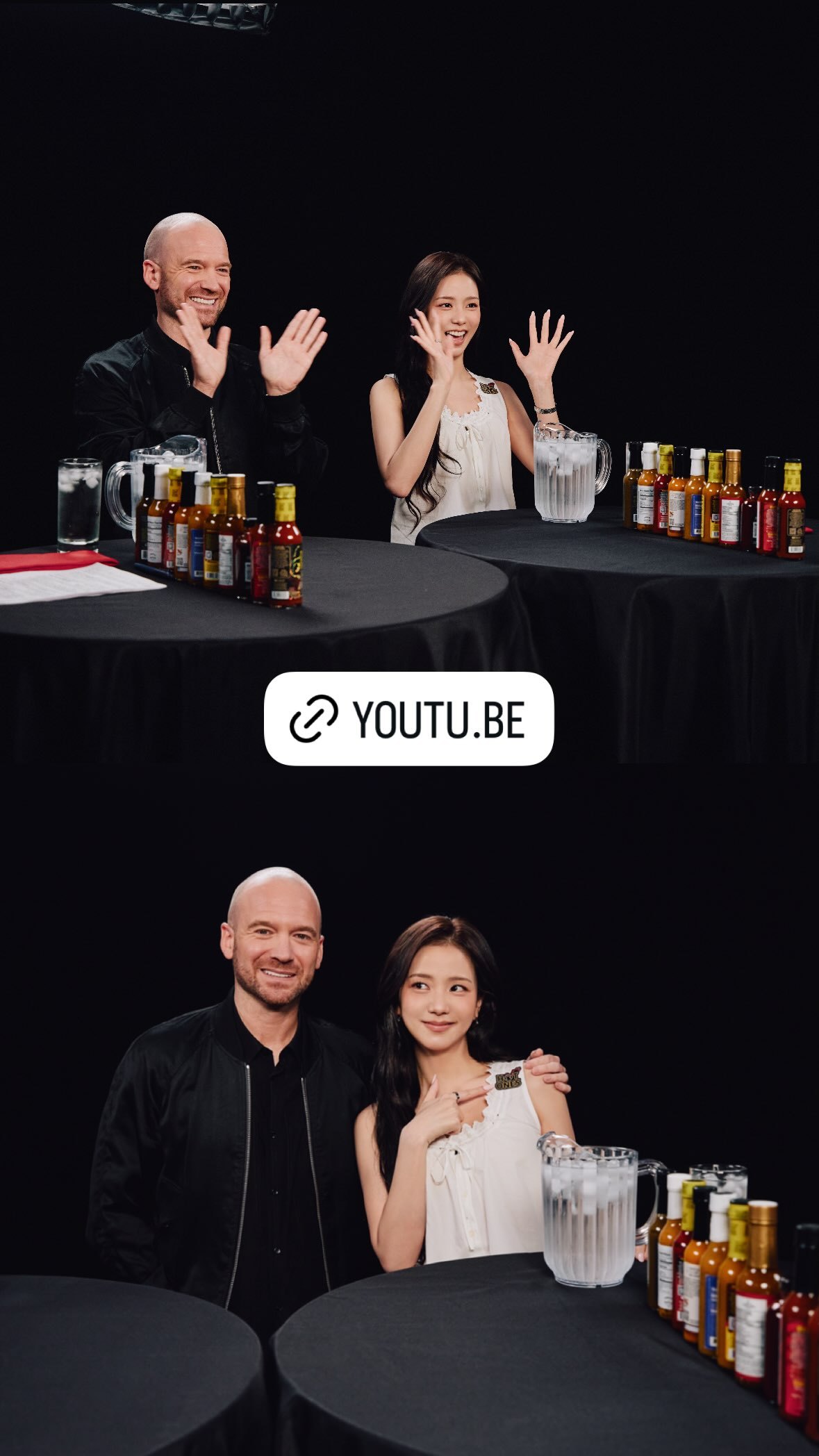 kimjisoo  《Hot Ones》主持人 Sean Evans更新IG快拍