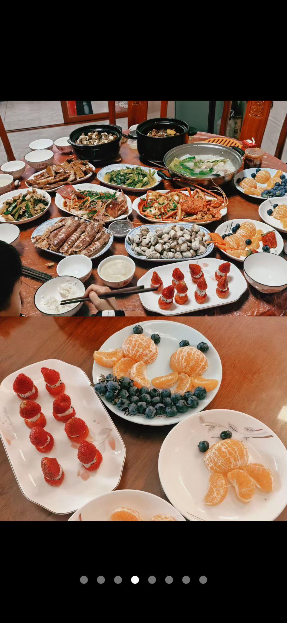 中国人过春节，韩国人也跟着中国过春节。

中国人吃年夜饭，韩国人也跟着吃年夜饭。