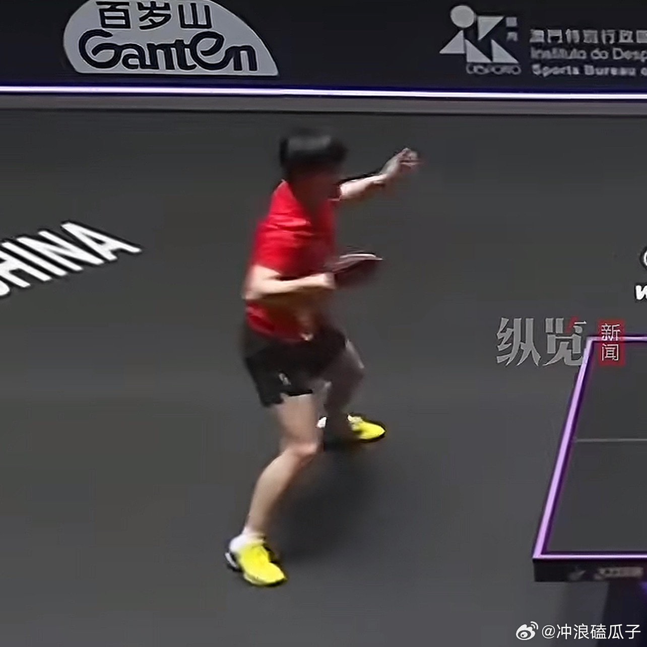 孙颖莎神之回头今天的莎莎绝对超速了，我眼睛跟不上 ​​​