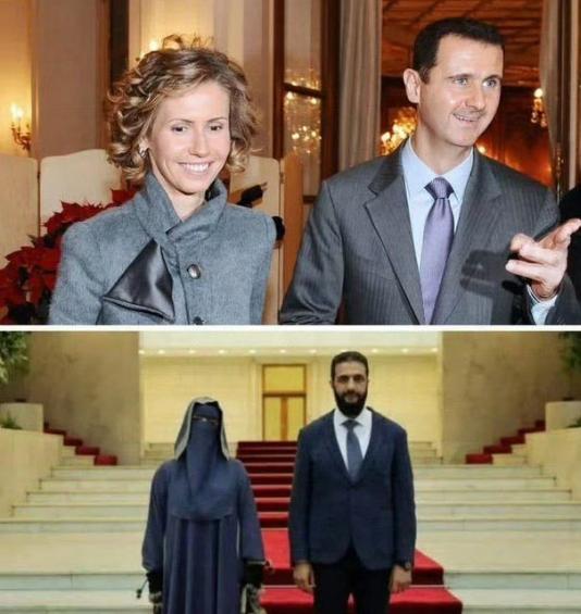 上面是美国不支持的叙利亚，下面是美国支持的叙利亚。
不知道国内百姓更喜欢哪一个，