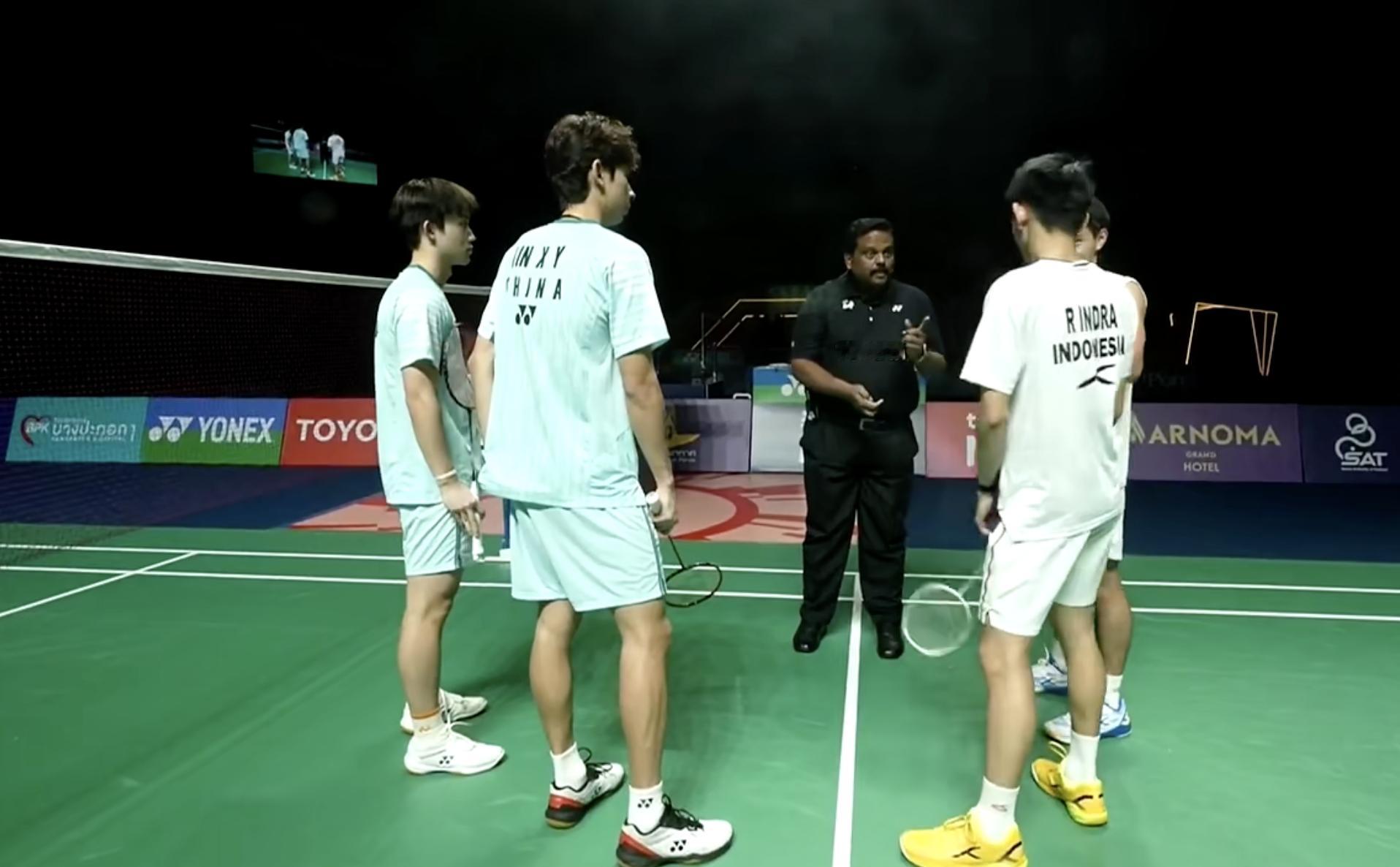 胡珂源/林祥毅🇨🇳 vs 🇮🇩因陀罗/华金，比赛马上开始！2026年泰国