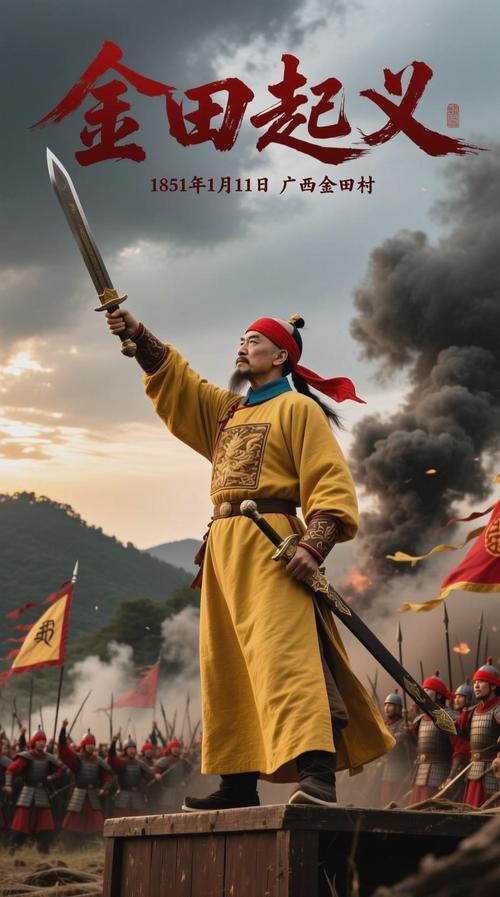 如果要在中国近代史上，选出一个最像“火药桶被点燃”的时刻，1851年的金田起义，