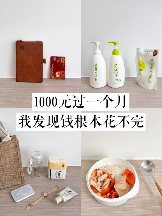 1000一个月生活费，居然也可以过的很好！