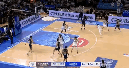 今晚辛苦了！广东男篮vs山西男篮cba俱乐部杯广东宏远