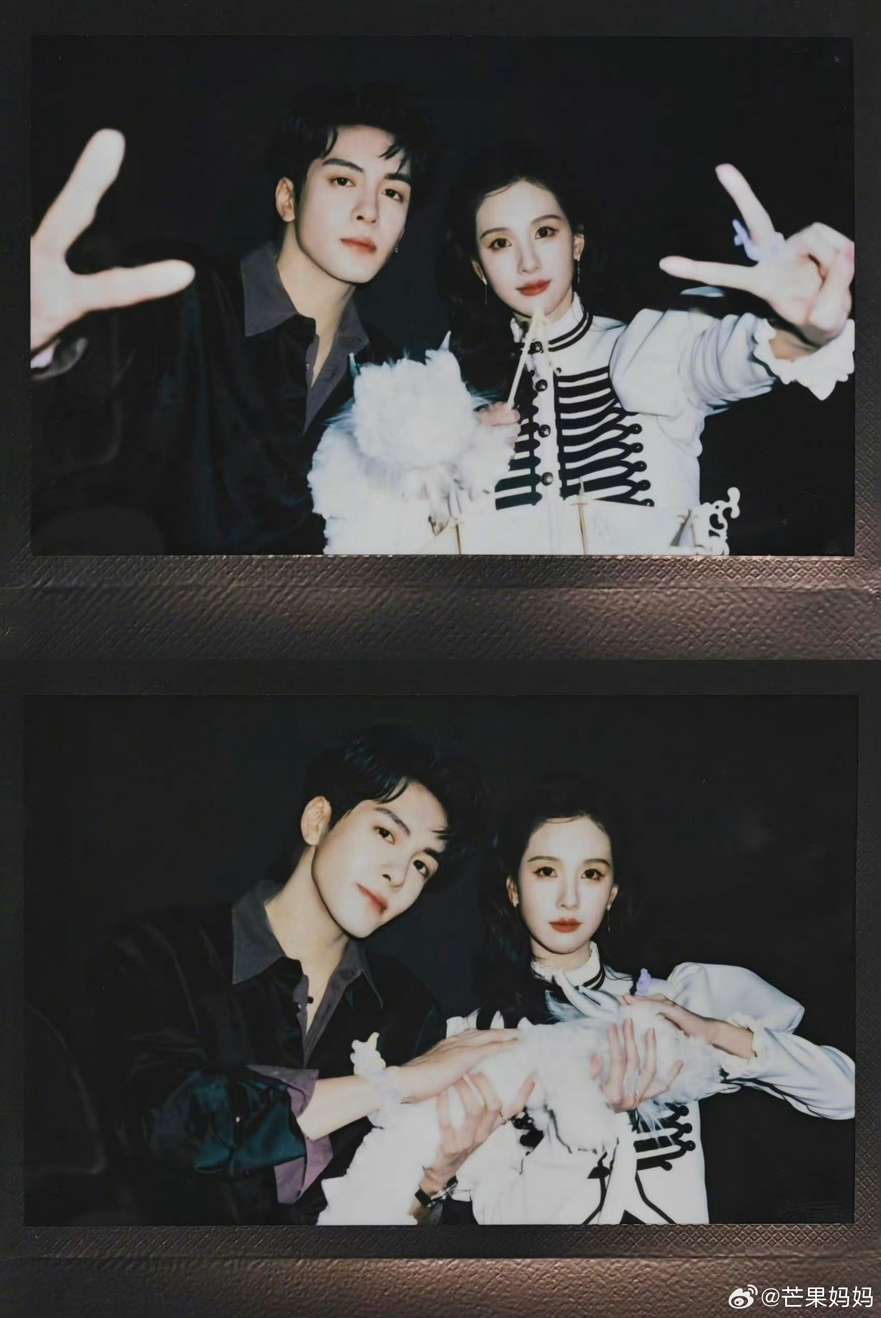 我会一直拥护这个月鳞绮纪剧组，帅男美女都是要多拍合照啊