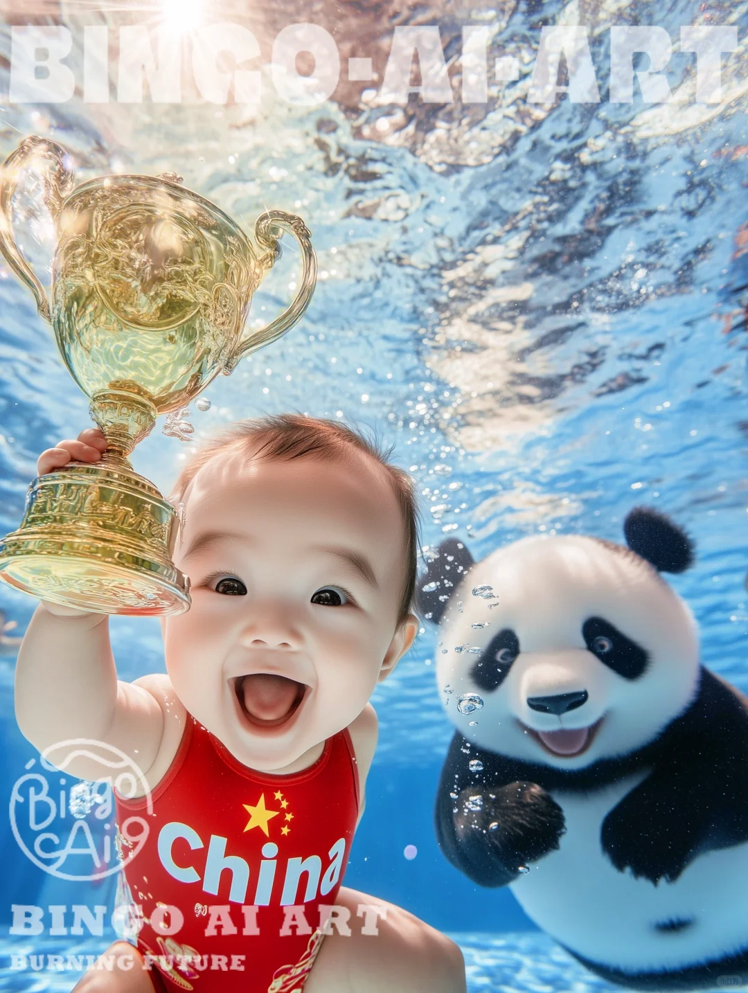 🇨🇳冠军潘展乐🏆更适合中国宝宝的奥运写真