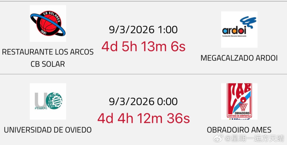 辽宁男篮辽篮张峻豪黄秋实 西班牙两小只下周比赛时间：小豪：北京时间3月9日凌晨1