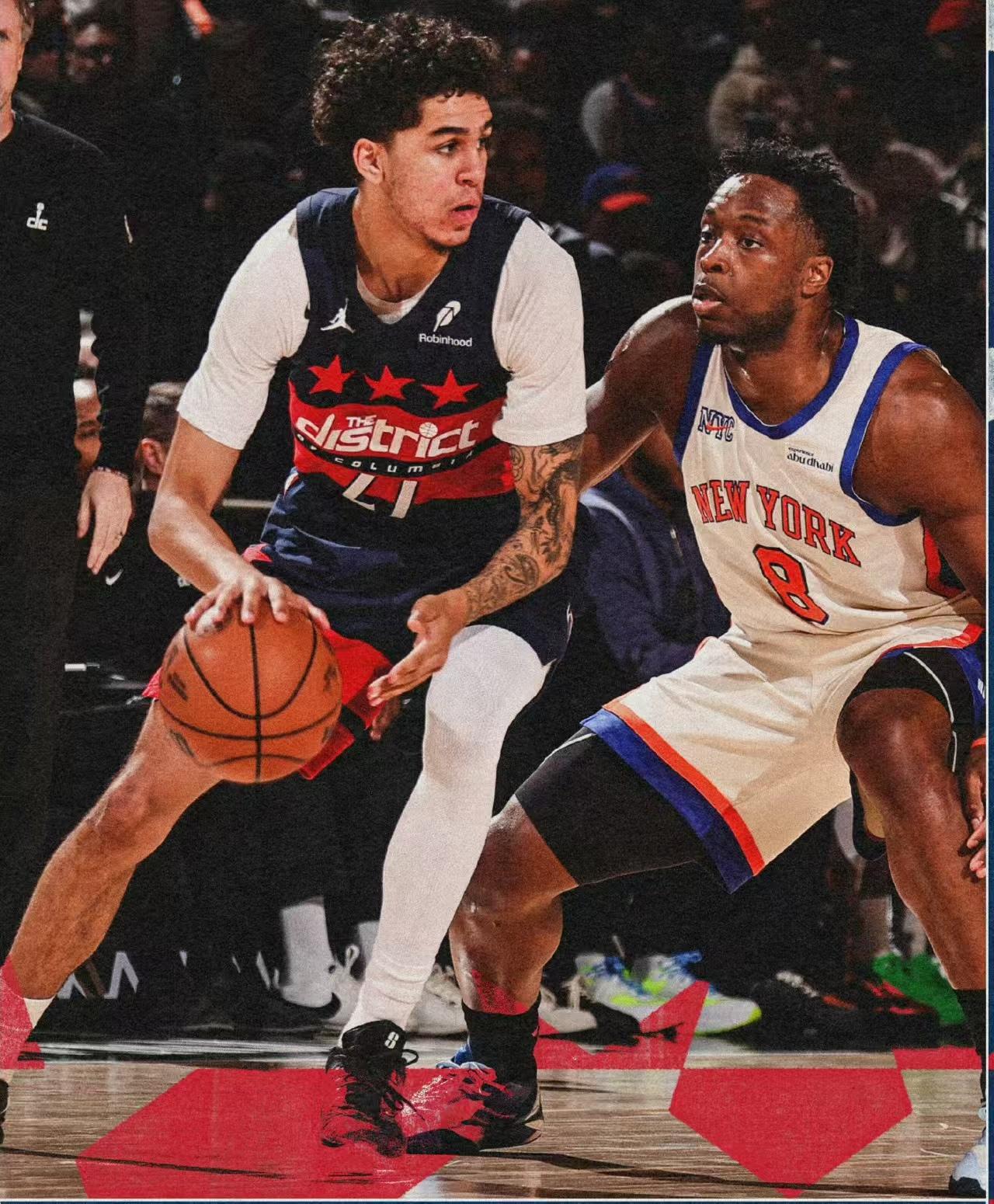 16连败的奇才，今天又成为了尼克斯的背景板！
步行者16连败高居东部倒数第一，奇