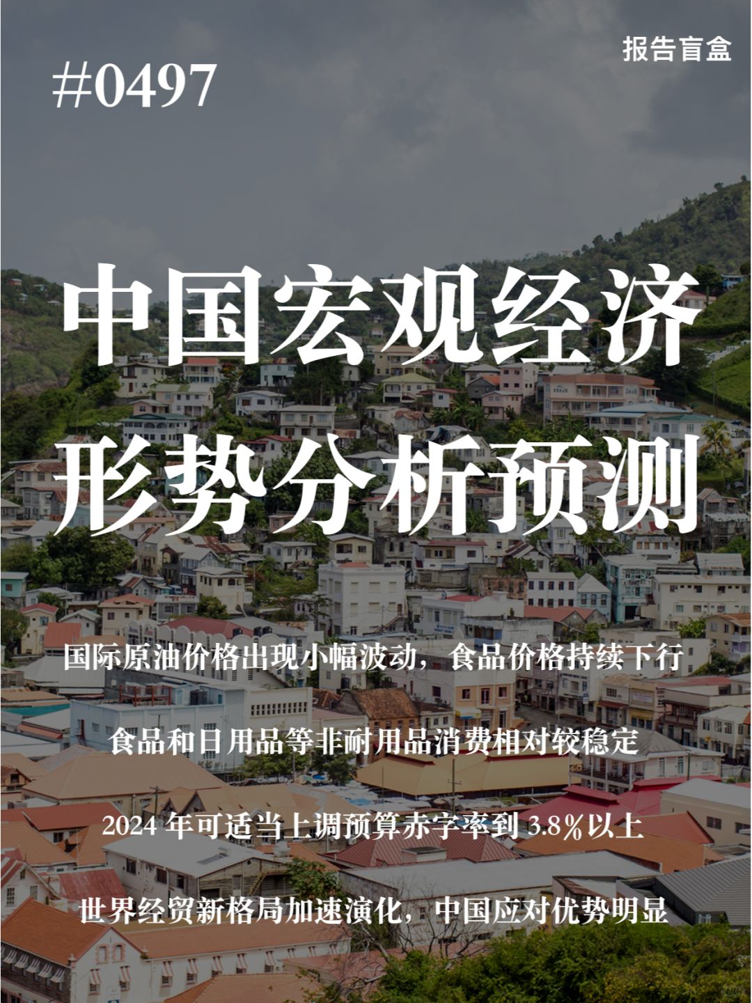 | 中国宏观经济形势分析预测年度报告