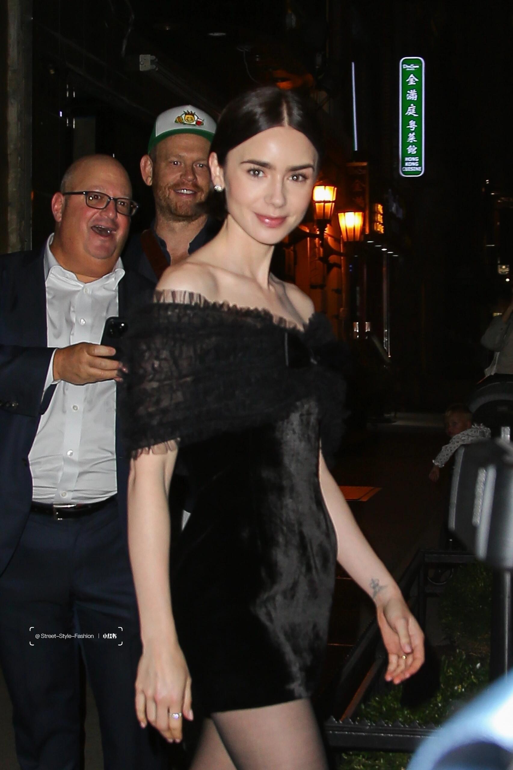 莉莉·柯林斯（Lily Collins）✖️黑丝启动[期待] ​​​