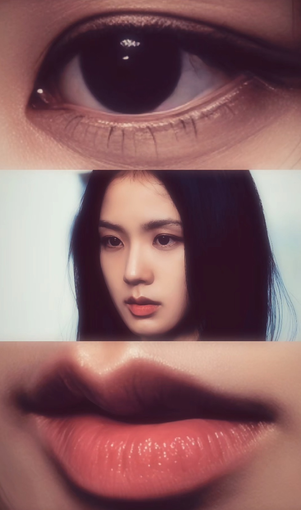 BLACKPINK 眼睛嘴巴全脸三拼图 ​​​