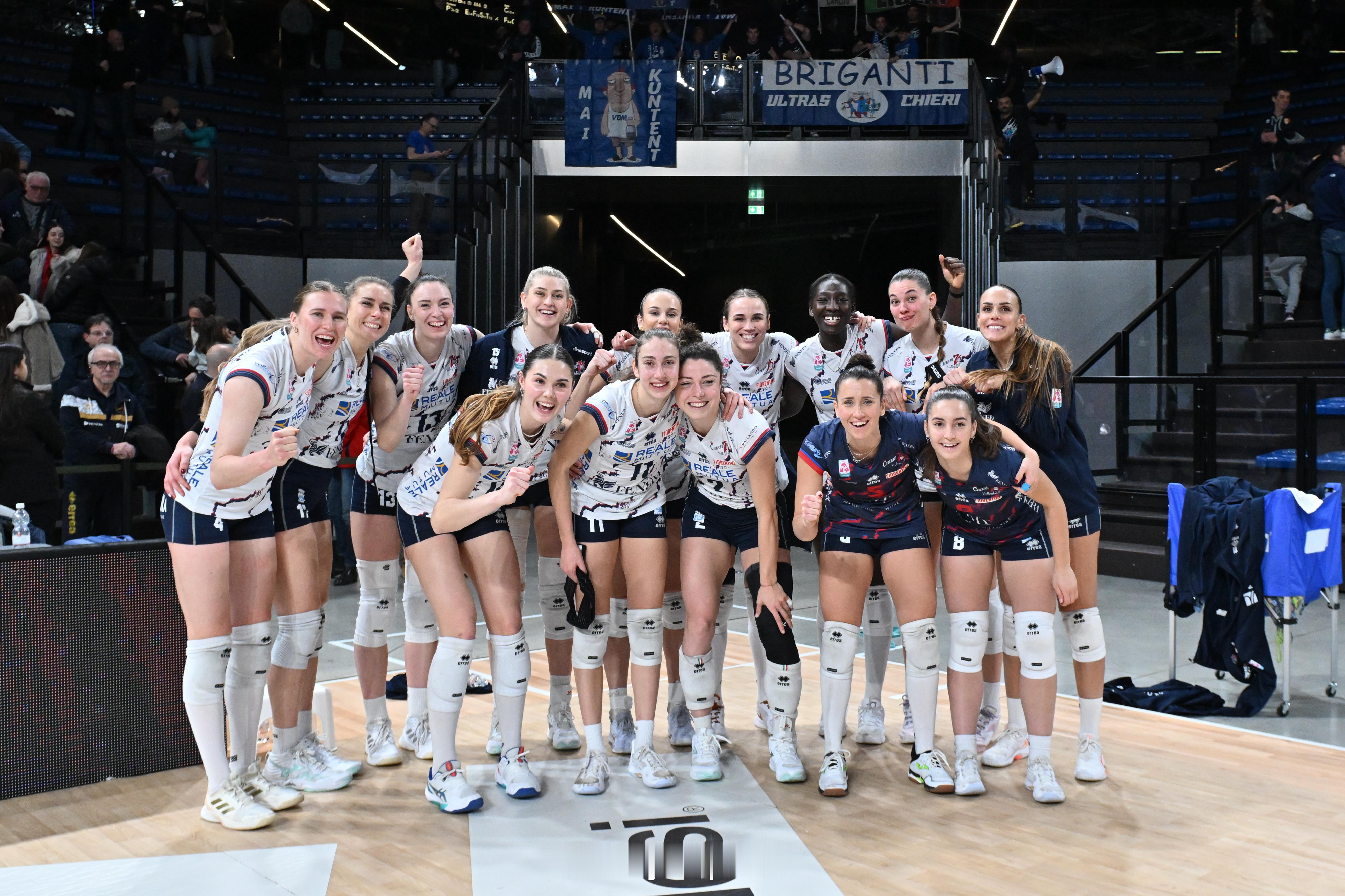 【意甲女排基耶里3-2险胜贝尔加莫】国际排坛战报速递 1月4日，意甲女排第18轮