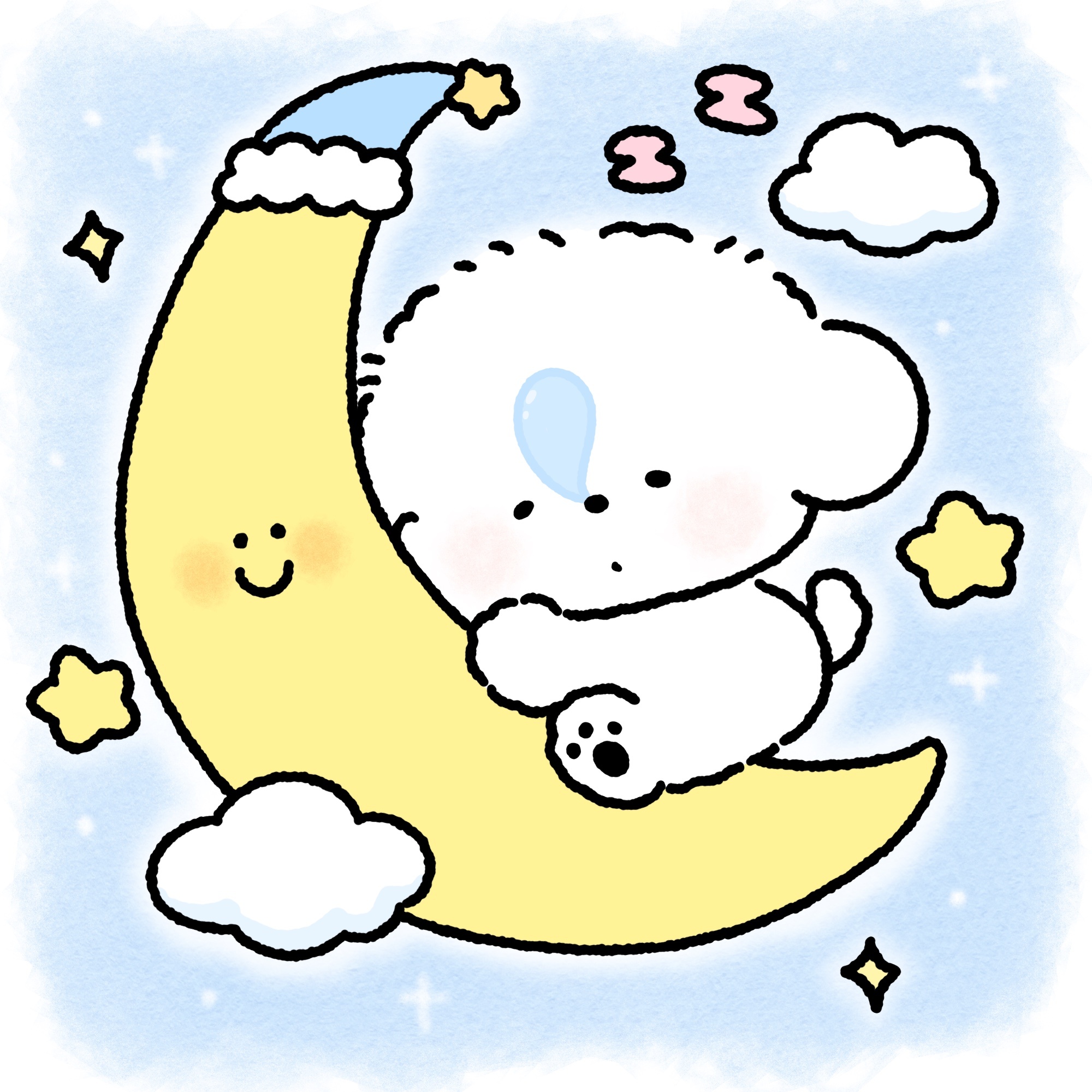 今日份晚安图夏日企画头像