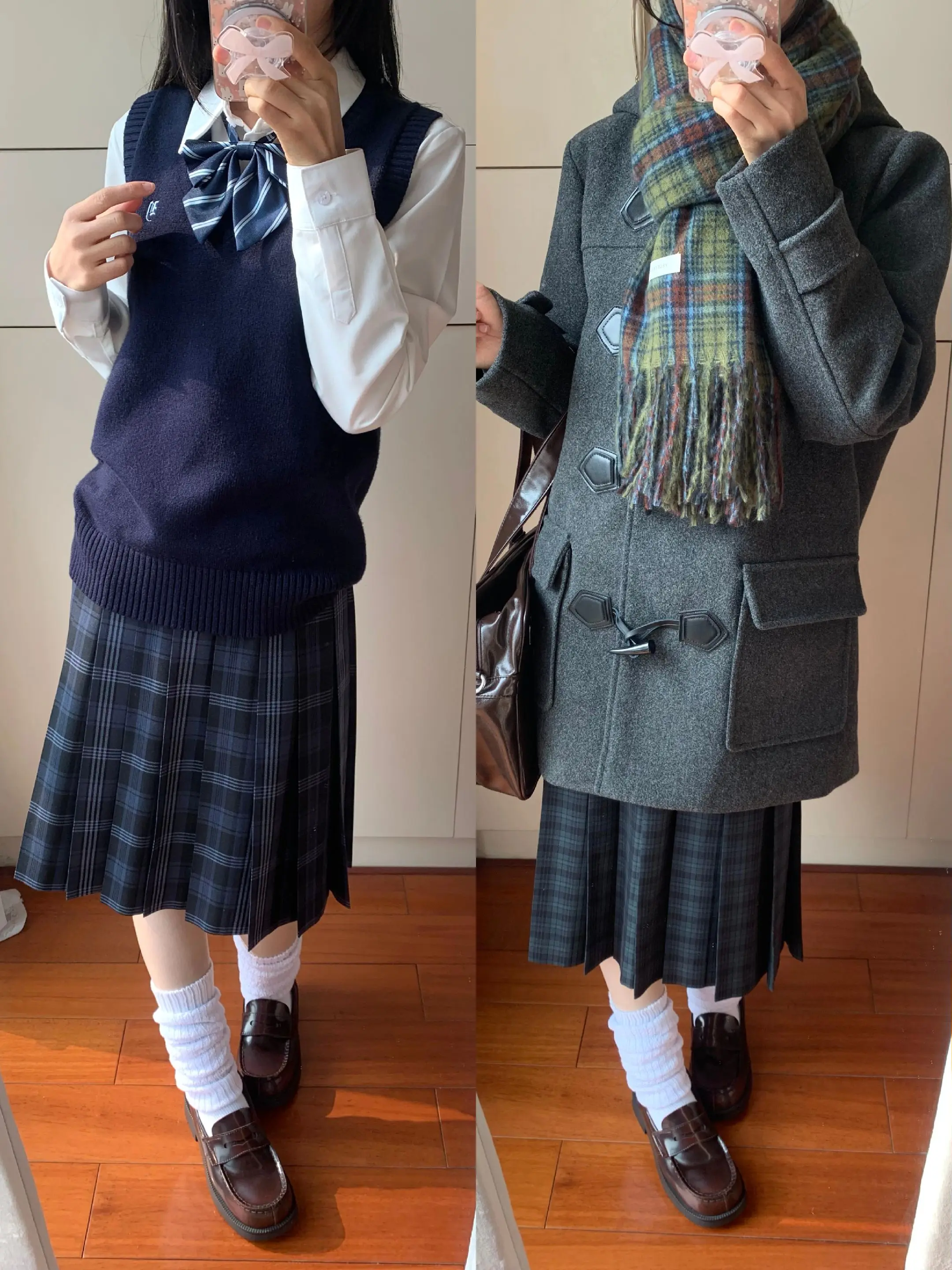 已经想好秋冬怎么穿了。