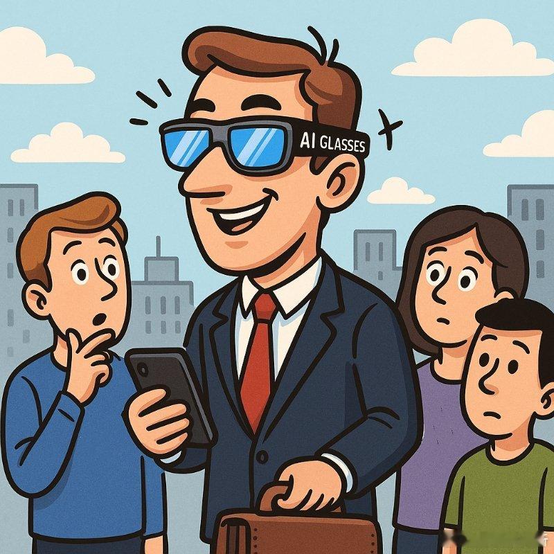 【为什么大厂都跨界做AI眼镜】2025年是AI眼镜爆发的一年，手机大厂、互联网大