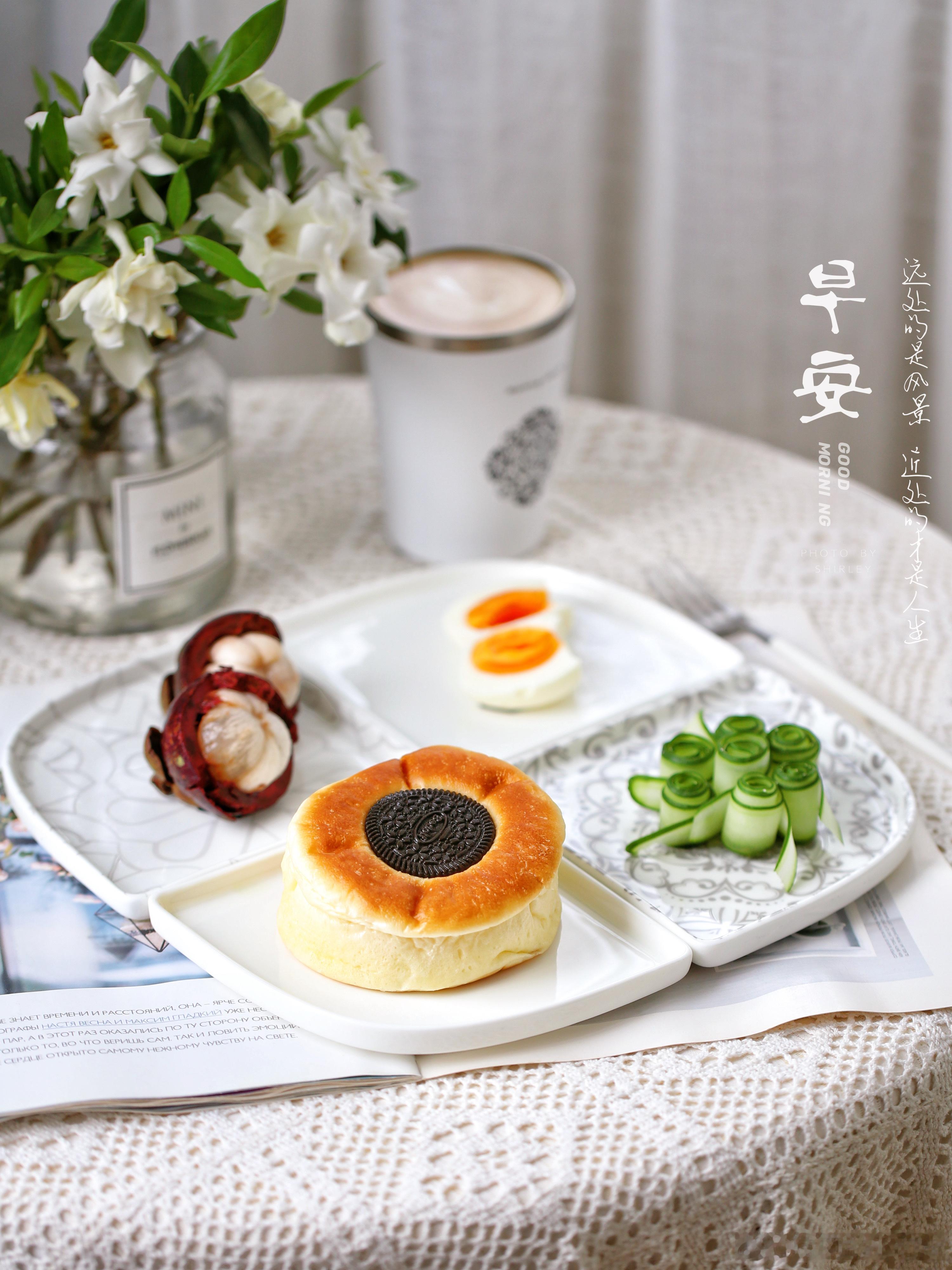 天天晒早餐自制美食美食分享我的早餐日记 周一早安～～今日多云，最高气温32℃，湿