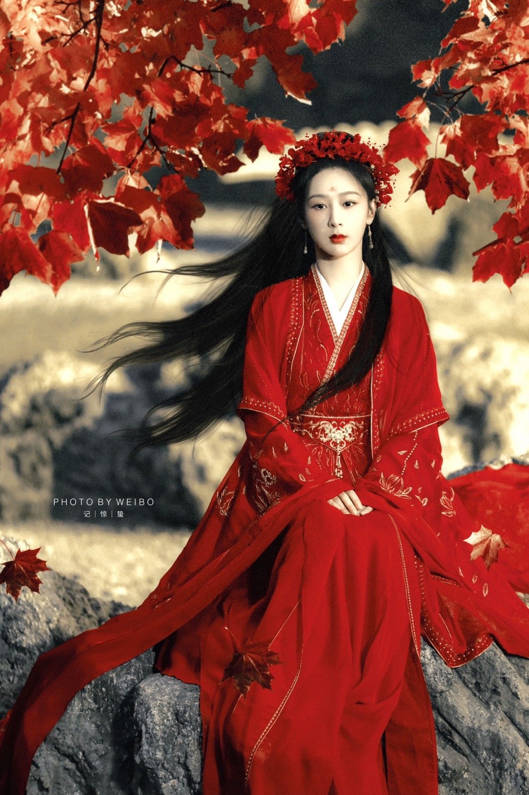 #杨紫[超话]##小夭日记#丨#杨紫小夭# 慈悲为臼，七情为杵，把岁月的苦难研磨