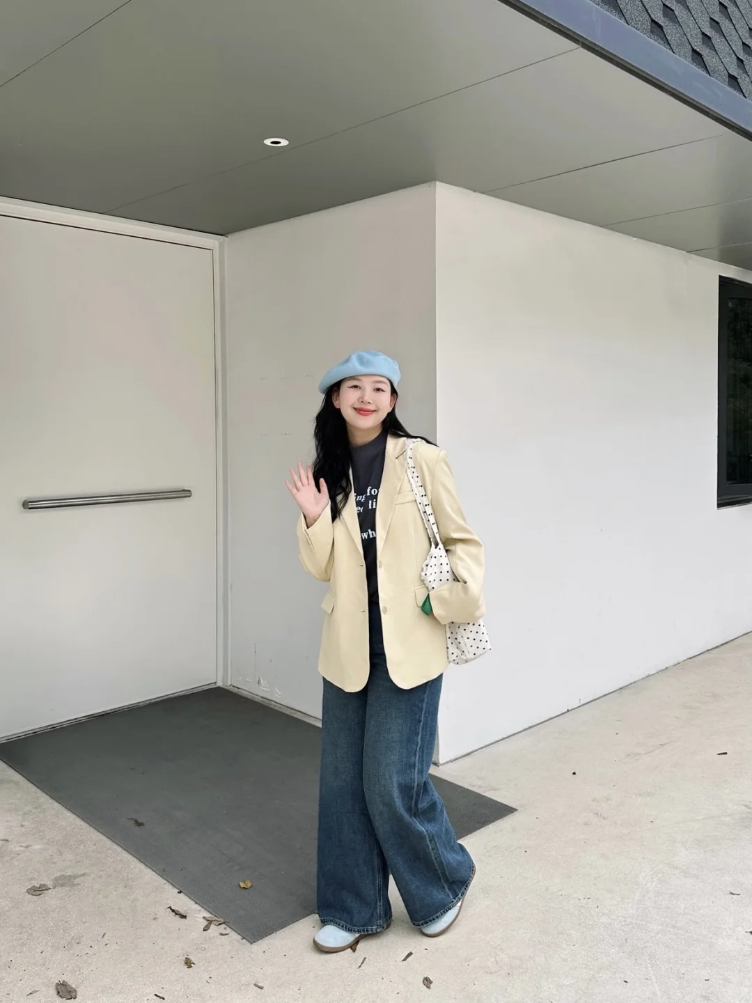 140斤｜虽然我胖 但我还挺会穿的✌🏻💙💛