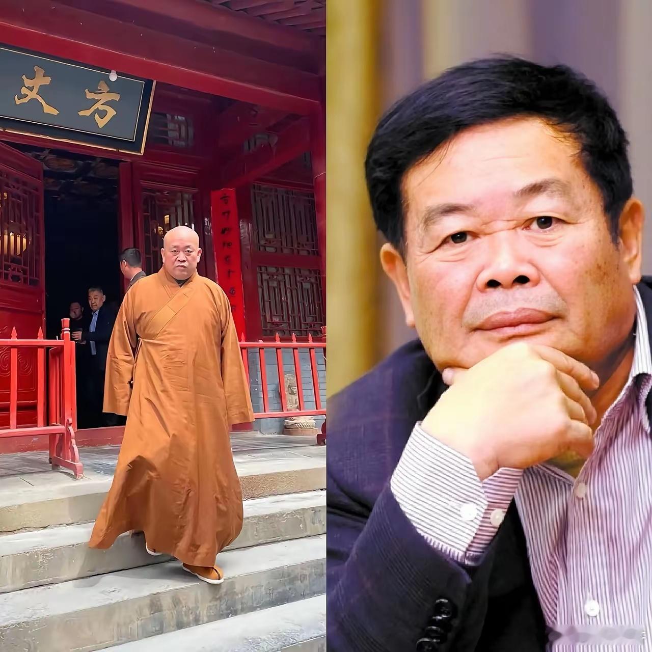 曹德旺那句"穿袈裟的不一定是和尚"，现在看简直像句神预言。多年前他去少林寺，释永