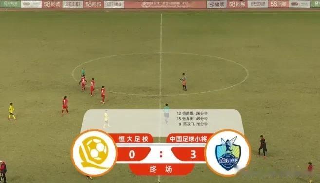 中国足球小将3-0战胜恒大足校，获国际邀请赛第三名，不得不承认的2个事实

1.